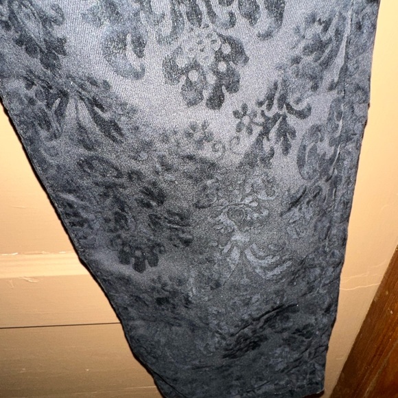 Chaps Soft Black Texture Pattern Jeans Size 16 - Picture 12 of 14